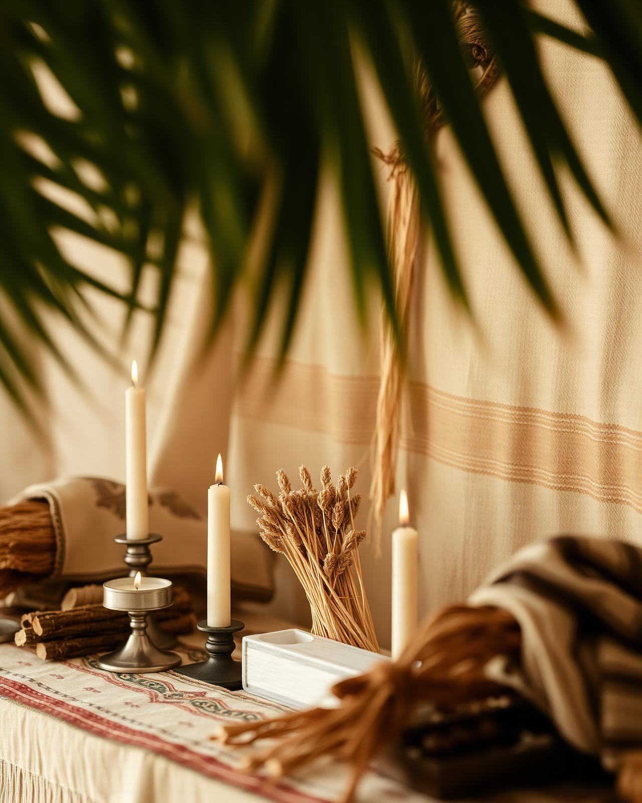 A warm ceremony space at Ananda Lodge